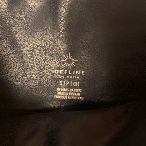 aerie | Pants & Jumpsuits | Aerie Offline The Hugger Crackle Leggings